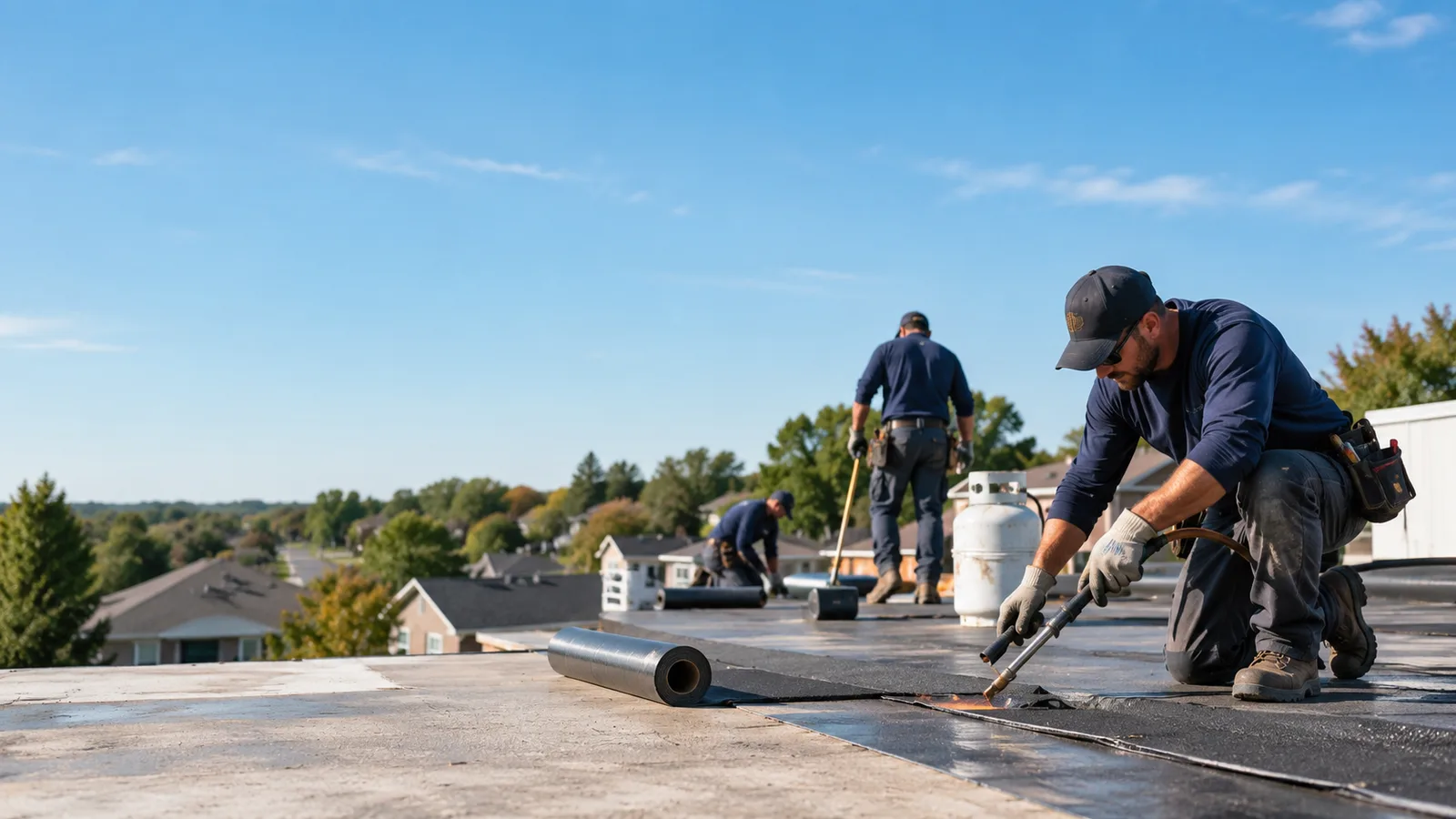 Flat Roof Leak Repair providers in Lequire, OK